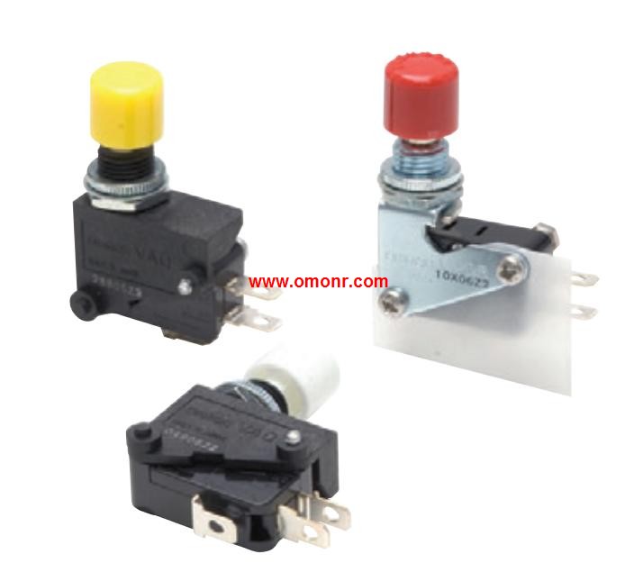 OMRON Pushbutton Switch 2VAQ-4R