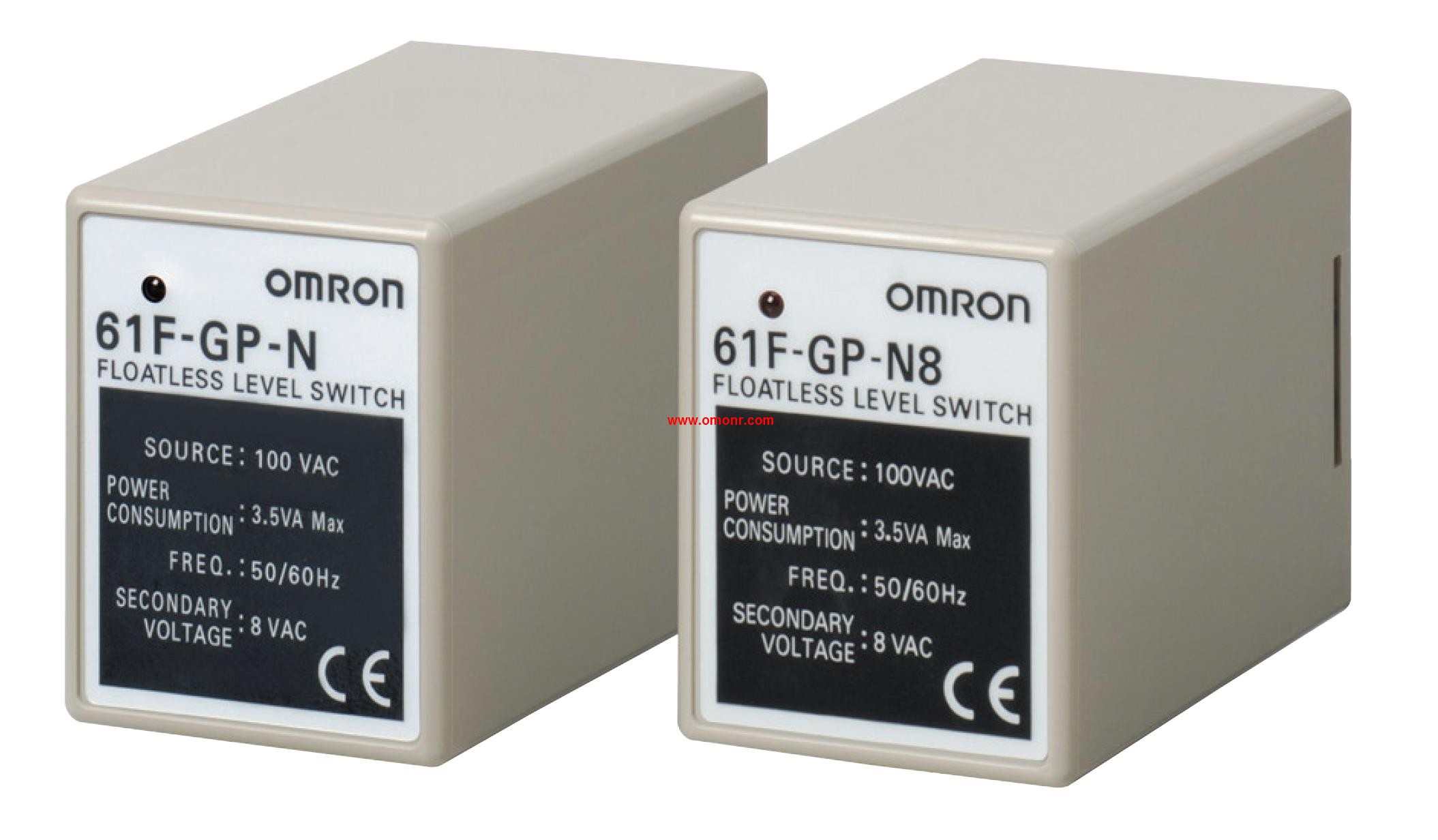 OMRON Floatless Level Switch (Compact, Plug-in Type) 61F-GP-N8H