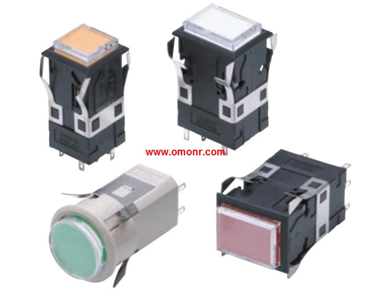 OMRON Lighted Pushbutton Switch A3PA-90A11-06