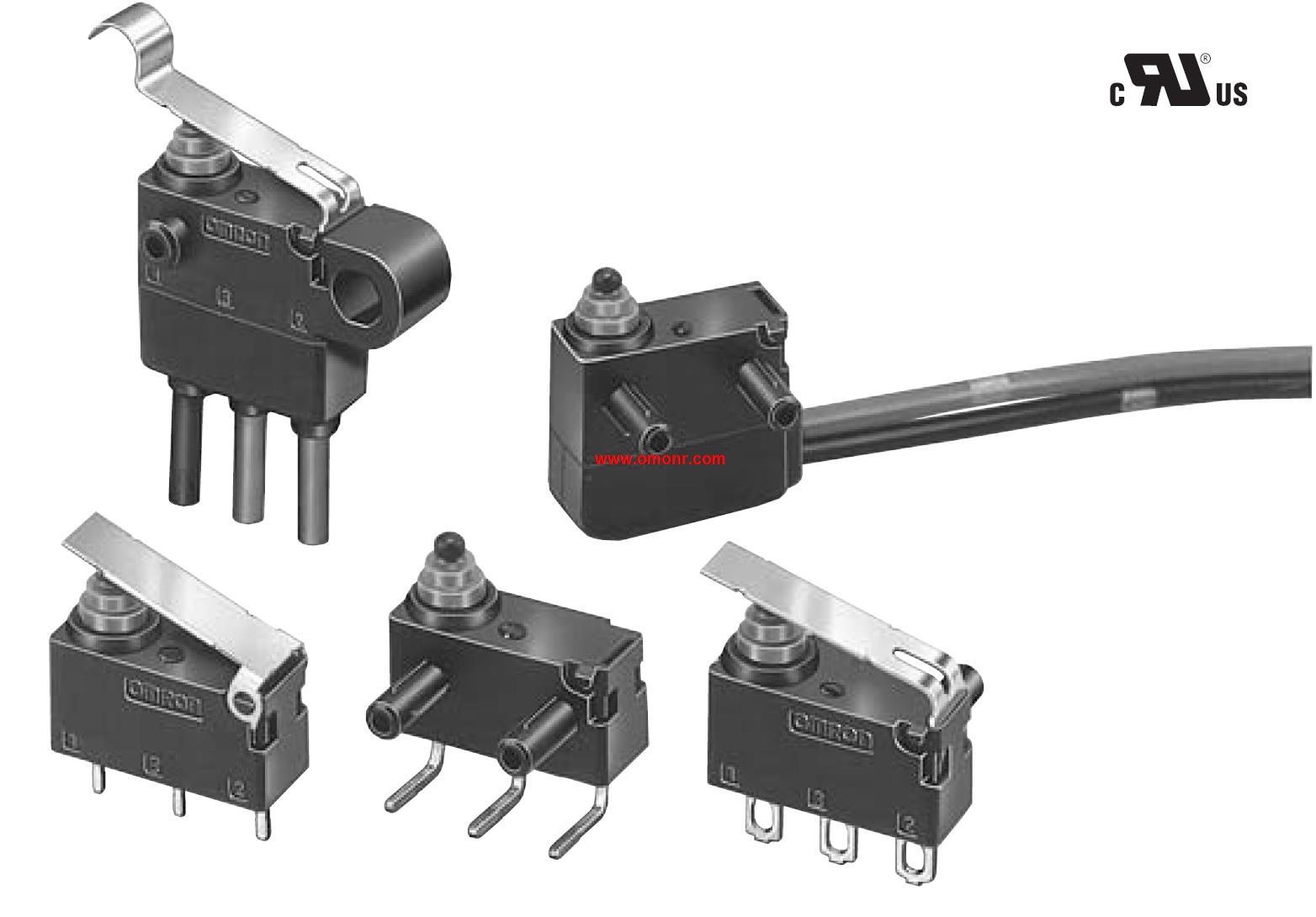 OMRON Sealed super small micro switch D2HW-A221D