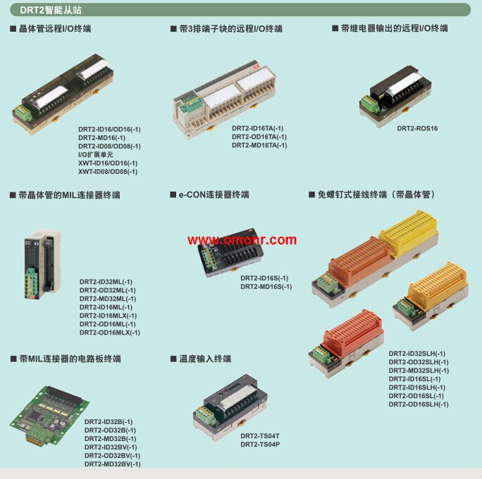 OMRON Environment-resistive Terminals with Transistors  DRT2-ID08C-1