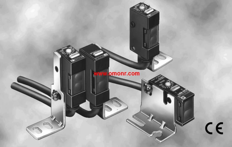 OMRON Amplifier built-in type photoelectric switch E3S-BD61