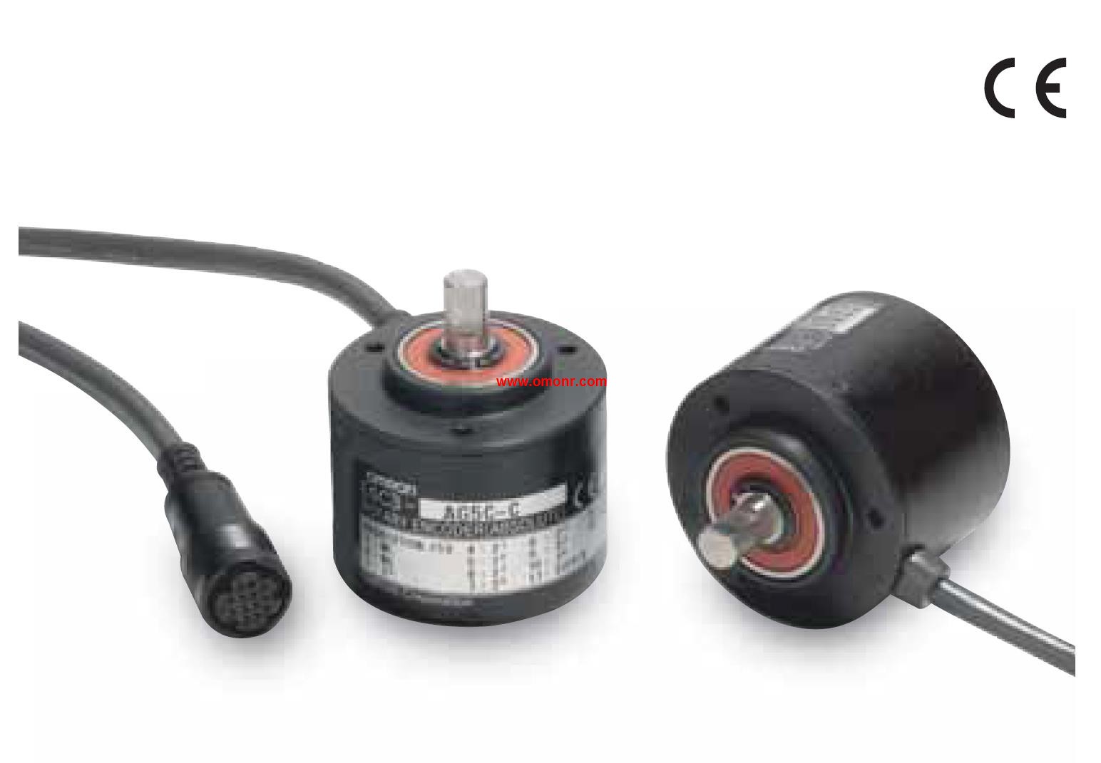 OMRON Slim Encoder with Diameter of 50 mm E6C3-AN5C