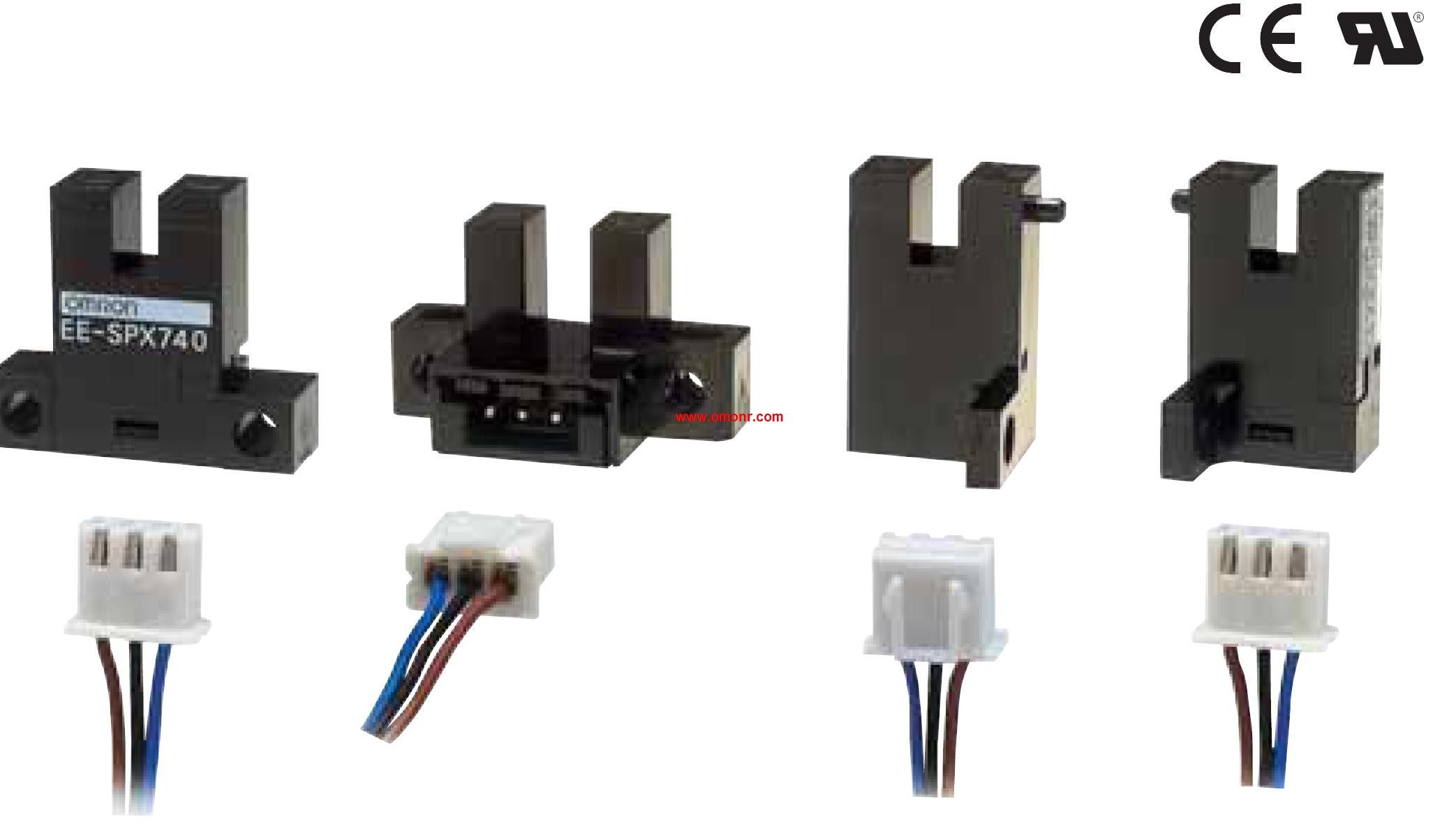 OMRON Slot-type Photomicrosensor with Connector EE-SPX743