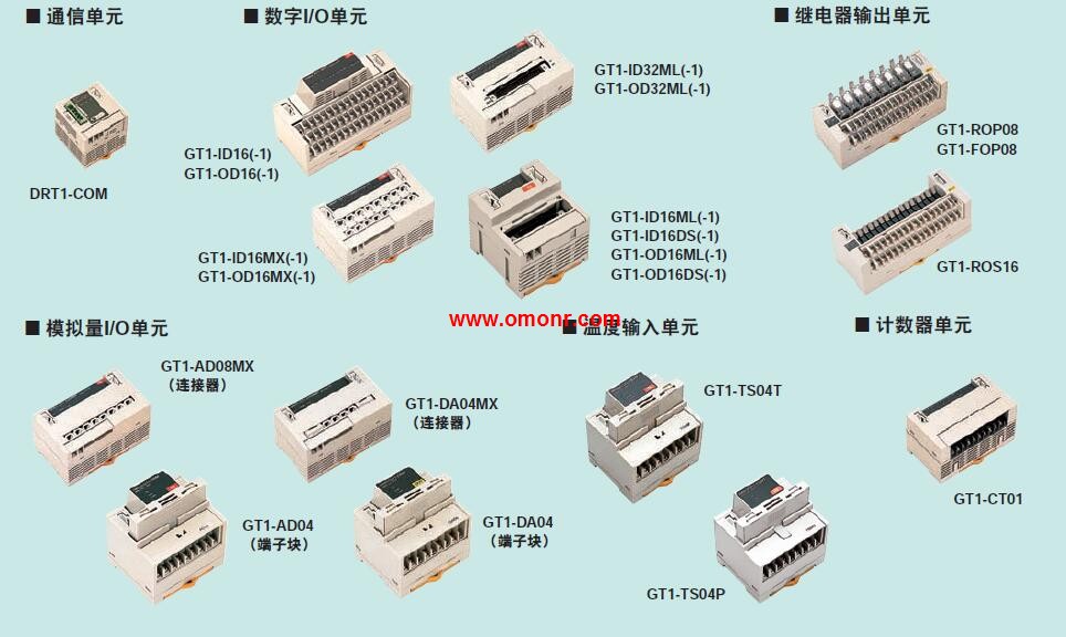 OMRON Relay Output Units GT1-FOP08