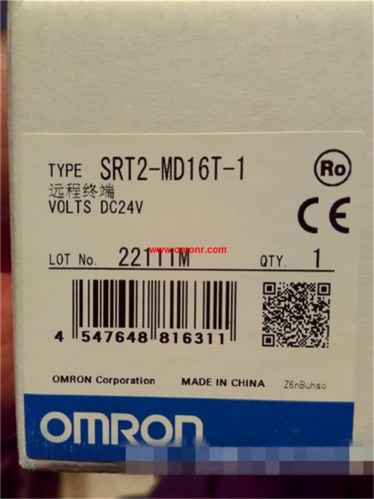 OMRON Transistor Remote I/O Terminals with 3-tier Terminal Block SRT2-MD16T-1