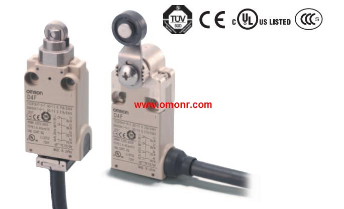 OMRON Small Safety Limit Switch D4F-102-3D