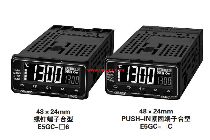 OMRON Digital temperature controller E5GC-QX2D6M-000