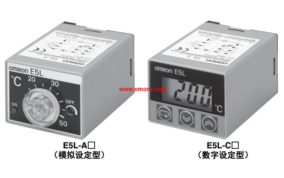 OMRON Electronic Thermostat E5L Series