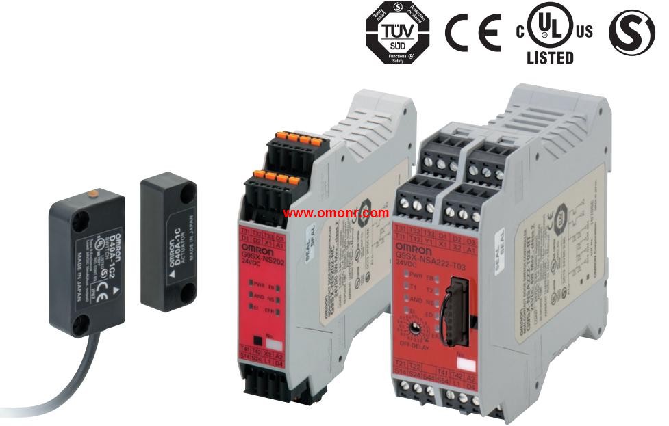 G9SX-NS202-RT | OMRON Compact Non-Contact Door Switch/Non-Contact