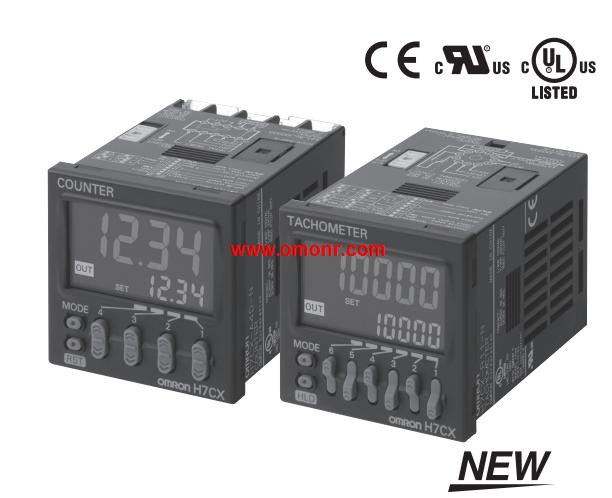 OMRON Multifunction Counter/Tachometer H7CX-A-N