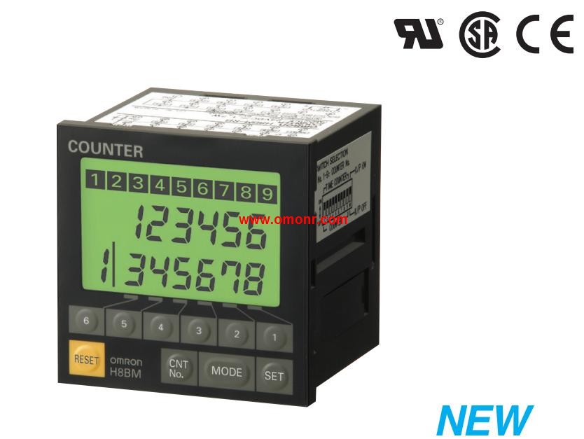 OMRON Multi-maintenance Counter/Timer H8BM-RAD DC24