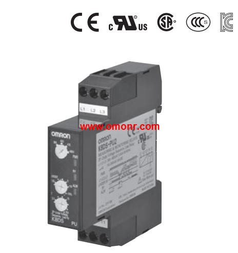 OMRON Three-phase Undervoltage and Phase-sequence Phase-loss Relay K8DS-PU2