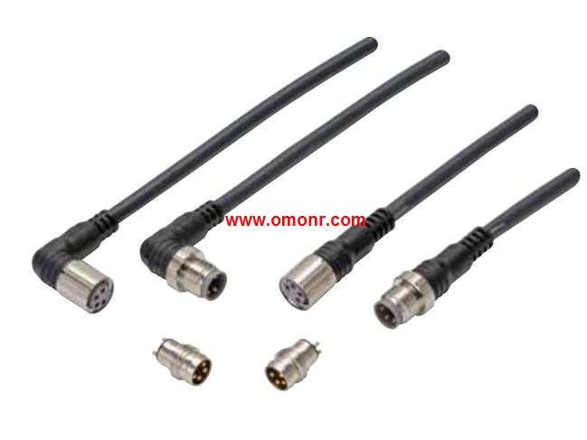 OMRON Round Water-resistant Connectors XS3H-M422-4C3-R